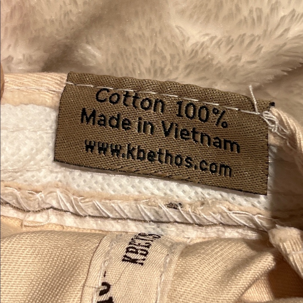 NWT🧢 KBETHOS DISTRESSED COTTON TAN/PINK BAD HAIR DAY ADJUSTABLE BASEBALL HAT CAP - Picture 9 of 9
